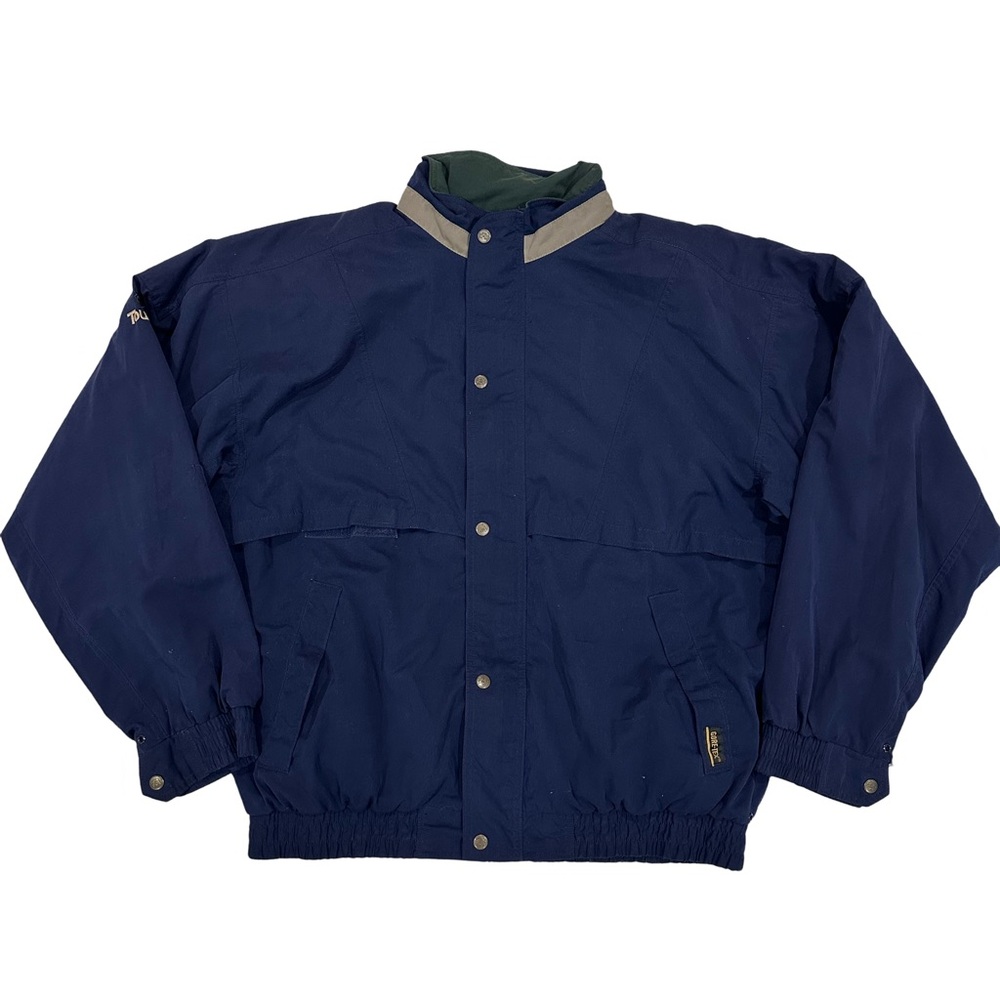 Vintage Navy GORE-TEX Tourney Zip up Jacket Sz XL